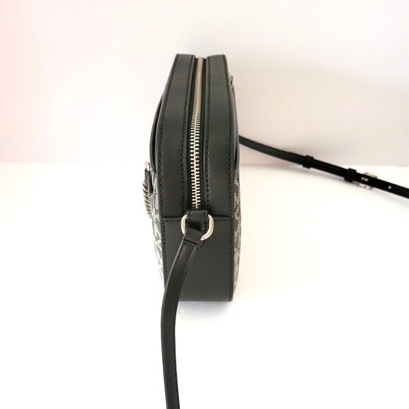 Michael Kors Jet Set Item Large EW Zip Chain Crossbody Handbag Black Ombre MK - Picture 3 of 7